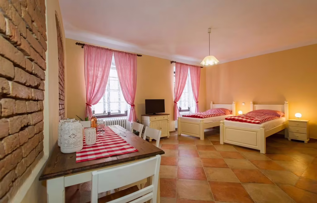 Apartmán 1 pohled na pokoj